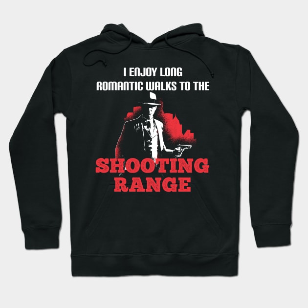 Shotgun Gun and Funny Shooting and Skeet Shooting Quote Hoodie by Riffize